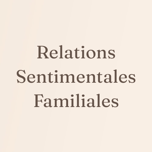 relation sentimentales